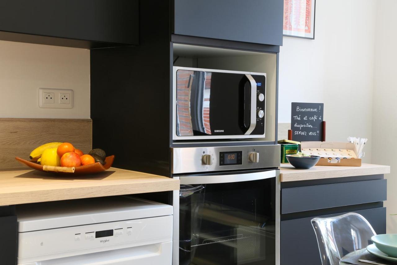 Expat Renting - Entre Piment & Violette - Saint Michel Lägenhet Toulouse Exteriör bild